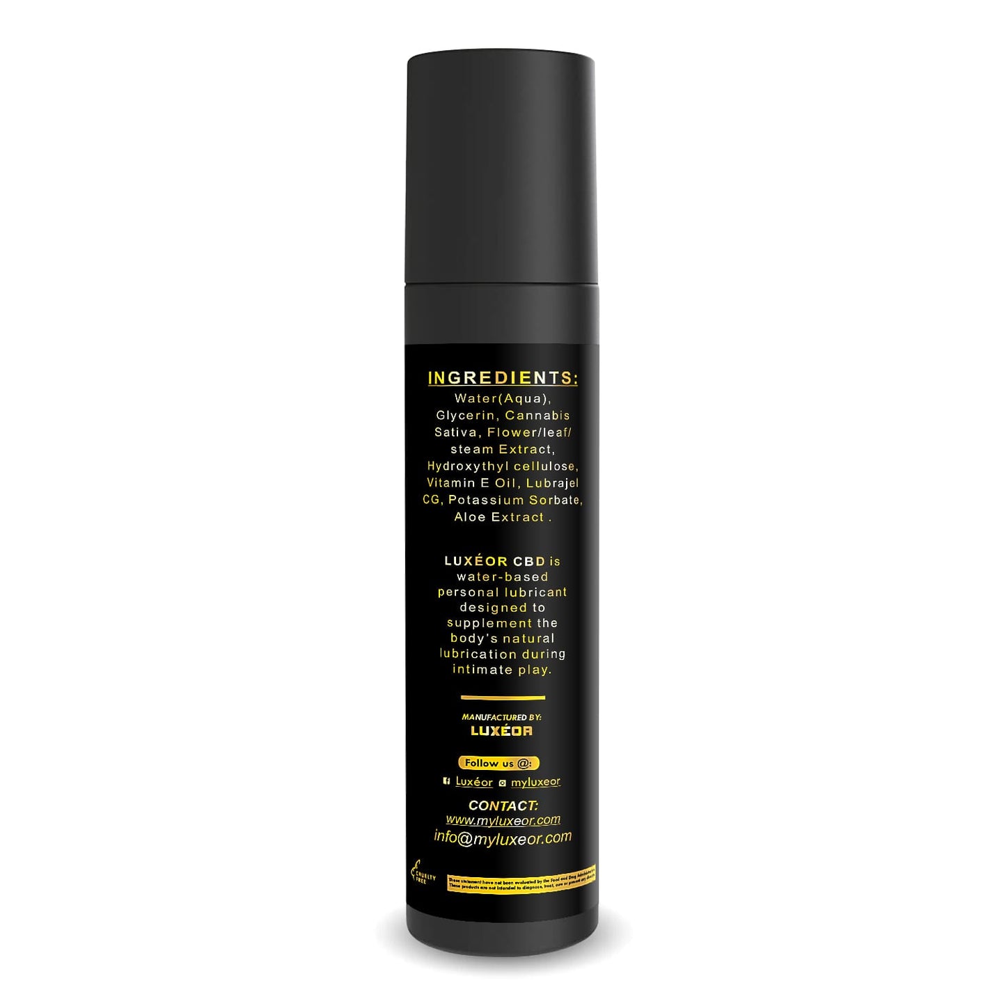 CBD Natural Better Orgasm Lube